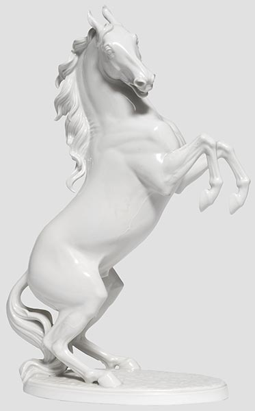 Модель № 95, Стоящая на дыбах лошадь, 1940-1942. Адольф Рёринг.