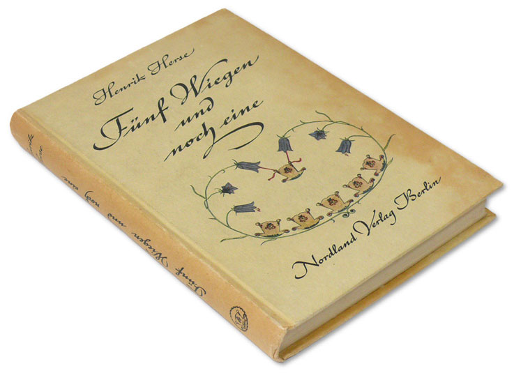 «Пять колыбелей и еще одна». Книга была проиллюстрирована  «Хенриком Херзе и его детьми Аннемари и Эльфридой»