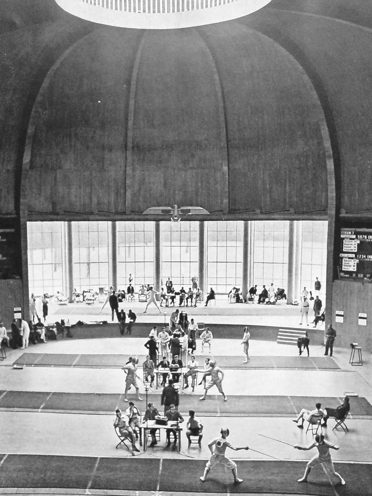 Куполообразный зал «Дома Немецкого спорта», Олимпиада,1936 год
